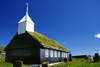 Kaldbak, Streymoy island, Faroes: old timber church built in 1835 - Evangelical-Lutheran - Føroya Kirkja - Torshavnar municipality - photo by A.Ferrari