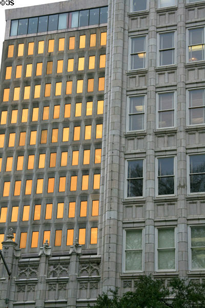 Details of Capitol Towers & Lamar Life Buildings. Jackson, MS.