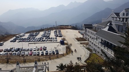 Parking area, Fansipan Cable Car 2016