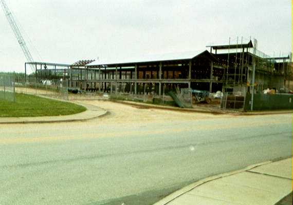 Ridley High School construction - SE entry