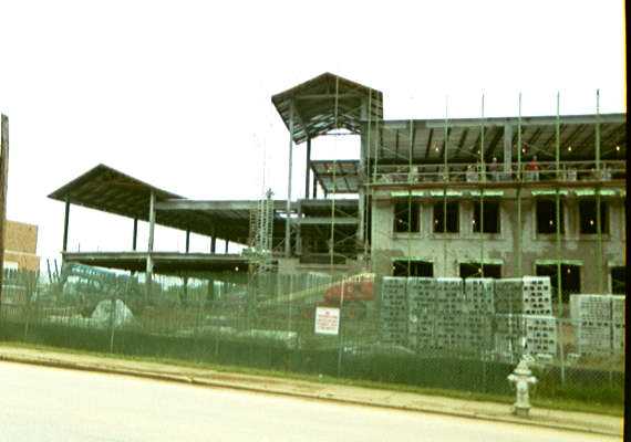 Ridley High School construction - SE stairwell