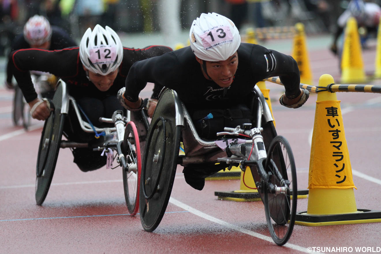 車椅子マラソン　西田宗城選手｜就職事例 | 障害者アスリートのための求人・就職・雇用支援（株）つなひろワールド