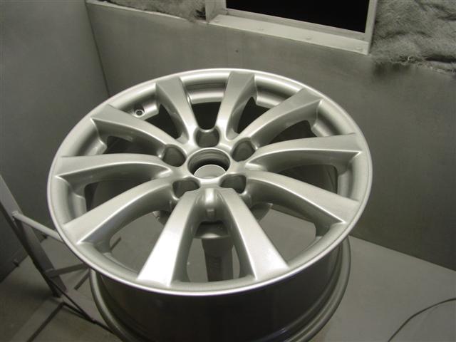 Step 6: Coating the wheel