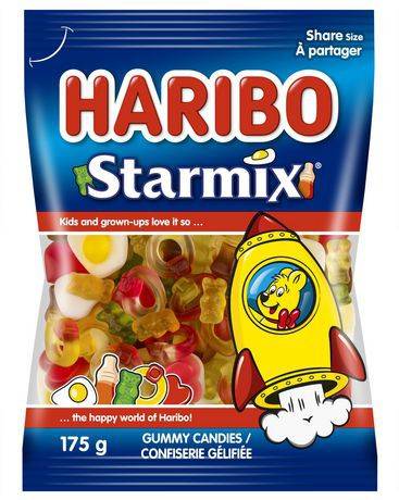 Haribo confiseries gélifiées starmix de haribo (175 g) - starmix gummy candies (175 g)