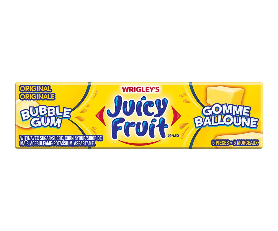Juicy fruit gomme à mâcher (1 unité, original) - chewing gum (1 unit, original)