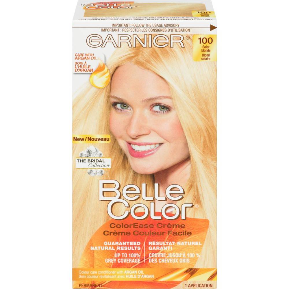 Garnier belle color bridal coloration capillaire en crème (1 unité) - belle color solar blonde haircolour (1 unit)