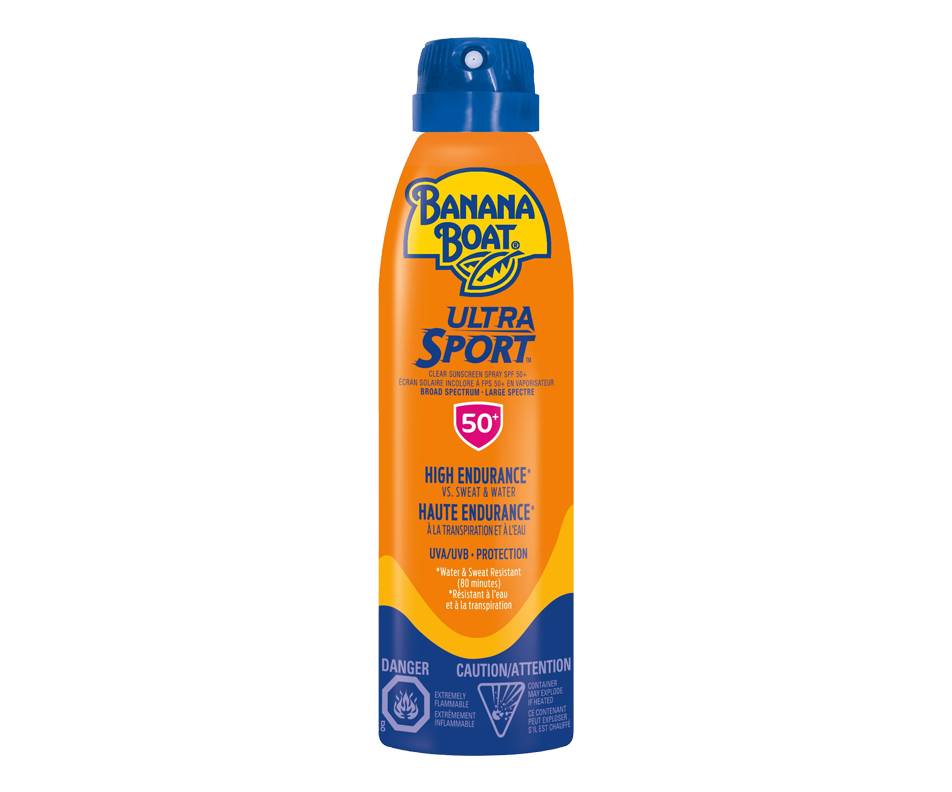 Banana boat ultra sport écran solaire fps 50+ en vaporisateur (170 g) - ultra sport sunscreen spray spf 50+ (170 g)