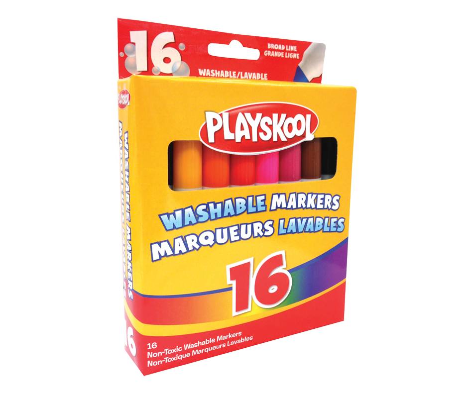 Playskool marqueurs lavables (16 unités) - washable markers (16 units)