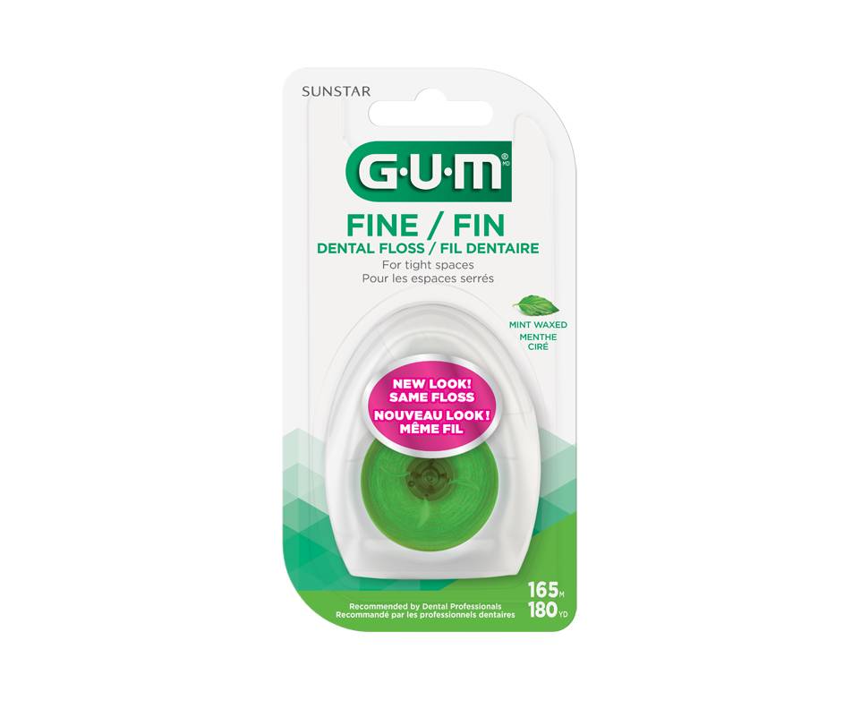 Gum fin fil dentaire (165m)