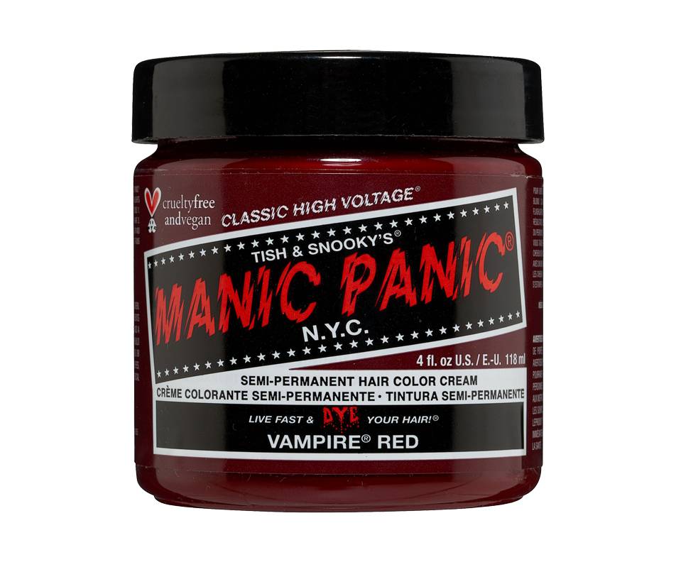 Manic panic crème colorante semi-permanente (vampire rouge)
