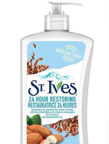 St. ives lotion pour le corps st. ives hydratation 24 heures 600ml (lotion st. ives 600 ml) - deep restoring moisture body lotion (600 ml)