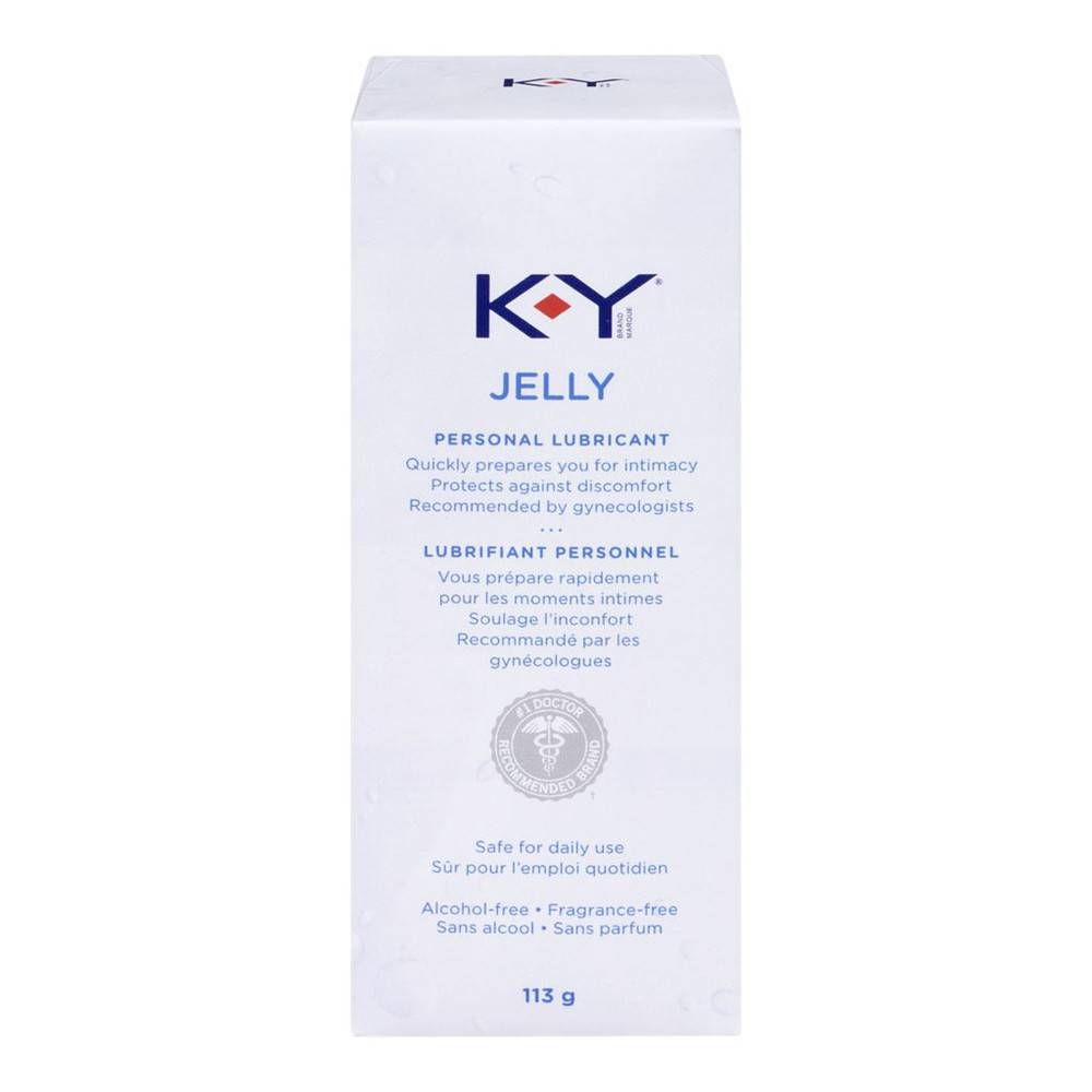 K-y lubrifiant personnel en gelée (113 g) - personal lubricant (113 g)