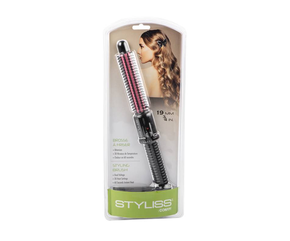 Styliss brosse à friser (1 unité) - styling brush (1 unit)