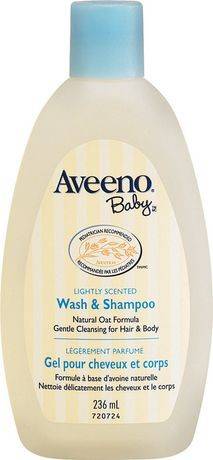 Aveeno baby gel pour cheveux et corps pour bébés (236 ml) - baby wash & shampoo, (236 ml)
