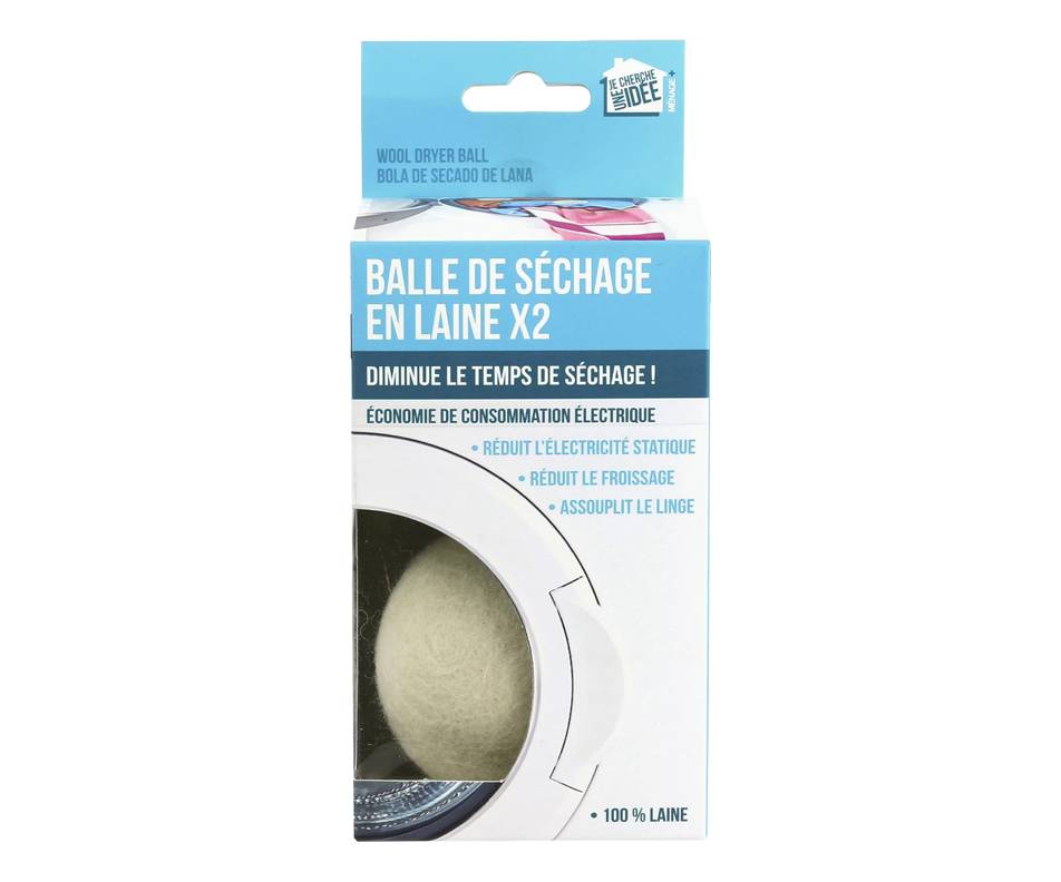 Balle De Sechage Laine - Dryer Ball Wool
