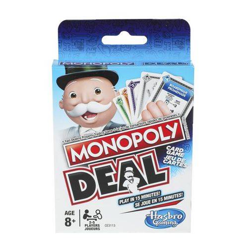 Hasbro jeu de cartes monopoly deal - monopoly deal card game (1 unit)