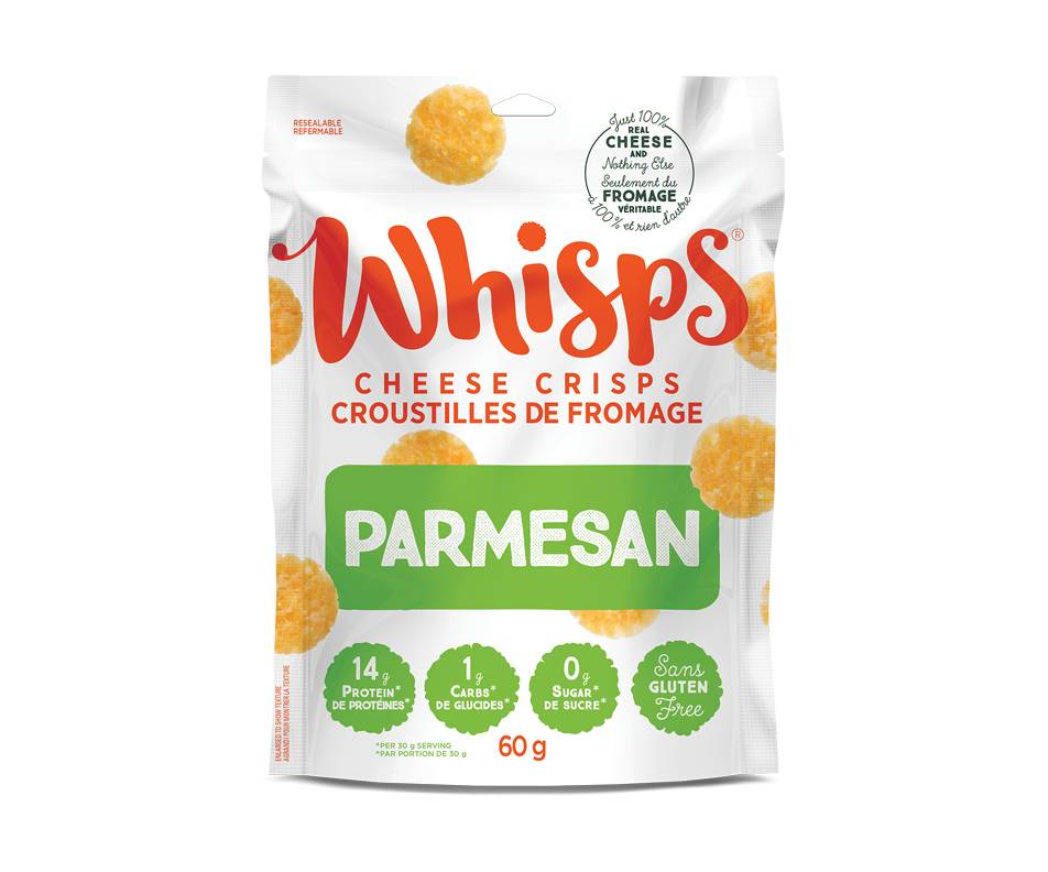 Whisps croustilles au fromage parmesan