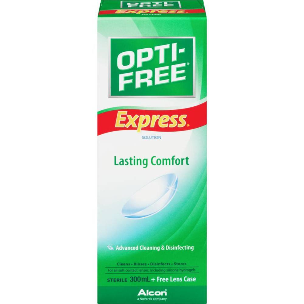 Opti-free express contact solution - express contact solution (300 ml)