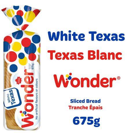 Wonder White Texas Toast Bread (675 g)