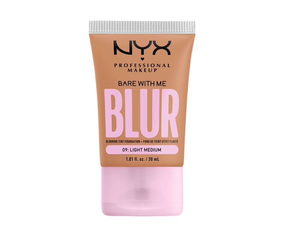 Nyx professional makeup bare with me fond de teint flou (09 light medium)