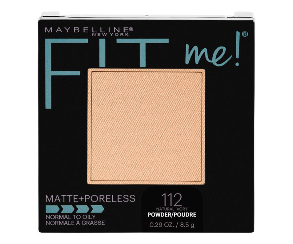 Maybelline fit me matte poreless en poudre (112 natural ivory)