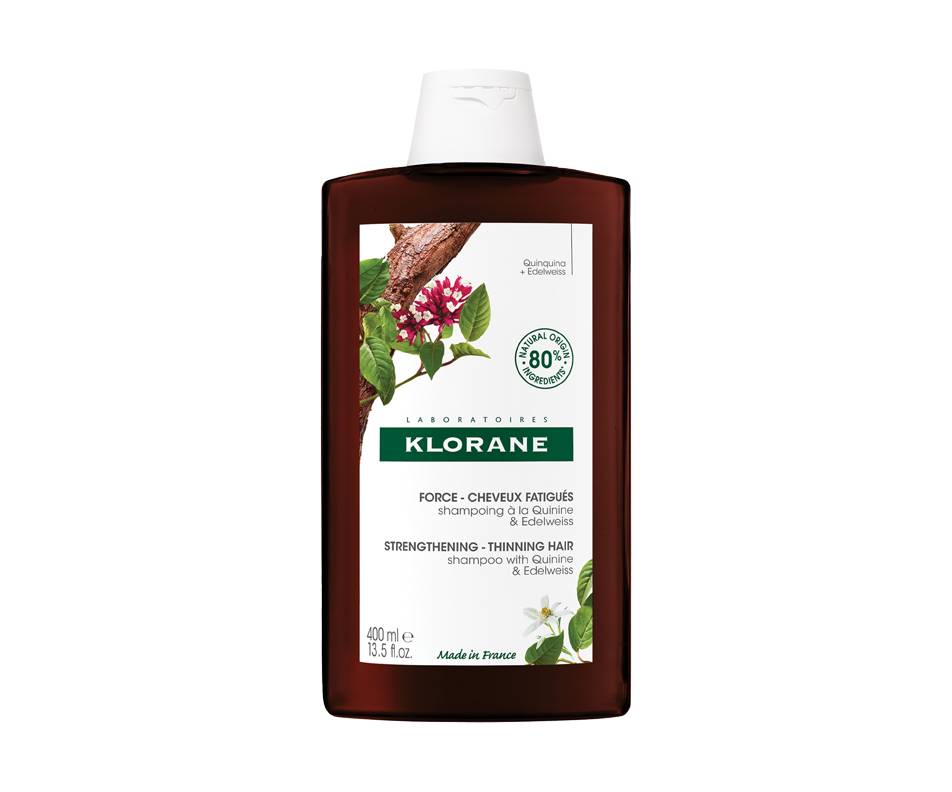 Klorane force cheveux fatigués shampoing bio (quinine - edelweiss)