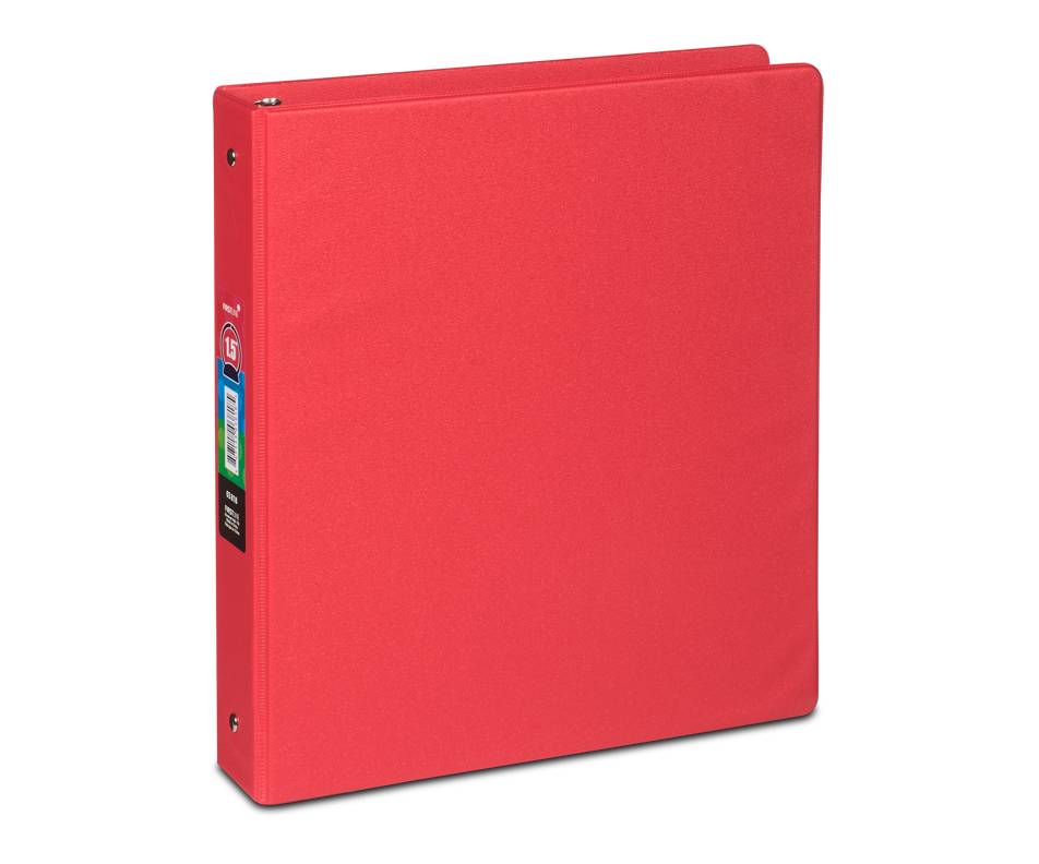Firstline cartable 1,5 pouces (1 unité, bleu) - binder 1,5 inches (1 unit, red)