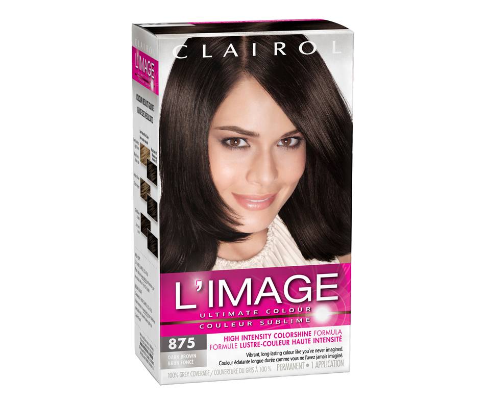 Clairol l'image coloration permanente pour cheveux ( 875 brun foncé)