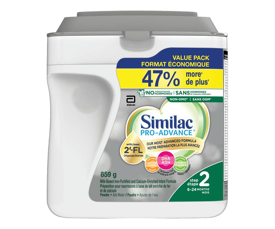 Similac préparation pour nourrissons étape 2 pro advance pour le soutien immunitaire 6 à 24 mois