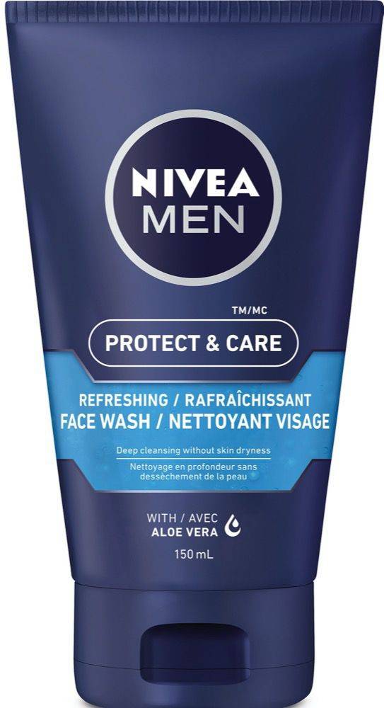 Nivea men gel nettoyant visage protect & care (150ml) - protect & care facial gel wash (150 ml)