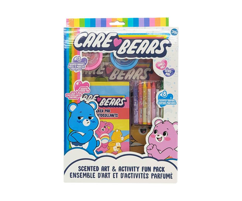 Carebears Cahier Act. Parfume - Carebears Activity Pad Scented