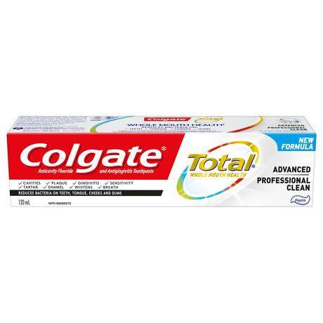 Colgate total dentifrice colgate total avancé nettoyage professionnel (120 ml) - advanced health professional clean toothpaste (120 ml)