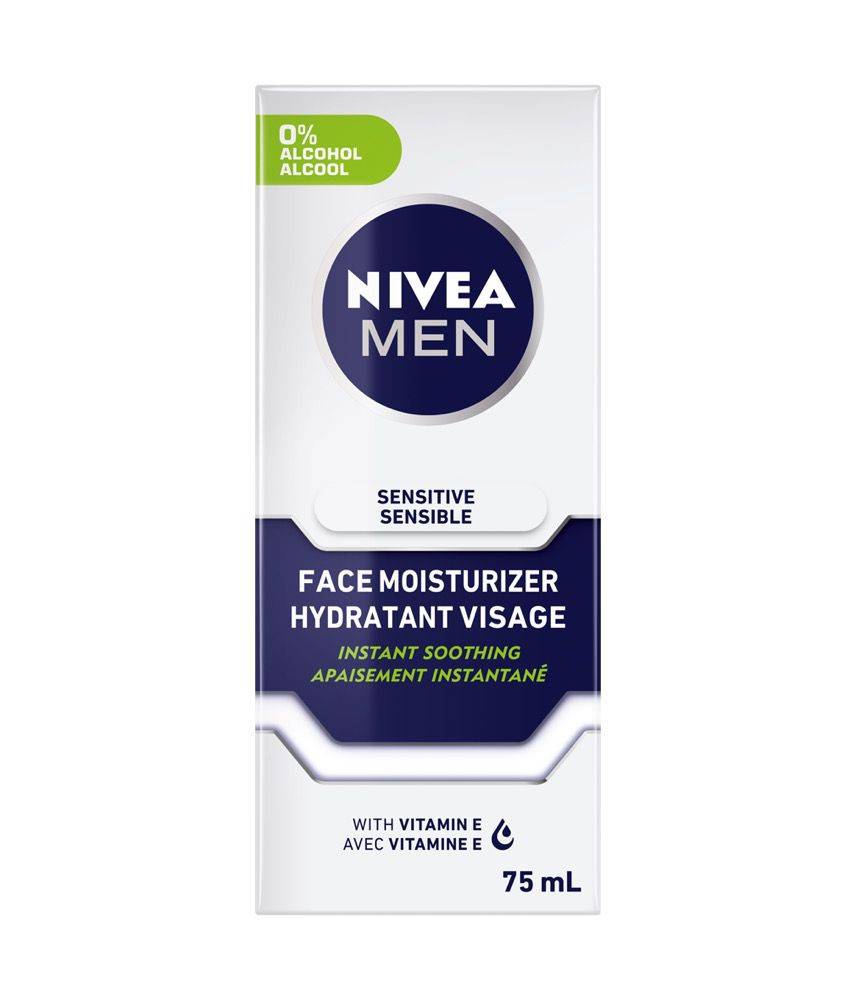 Nivea men crème hydratante peau sensible (75ml) - sensitive skin face moisture cream (75 ml)