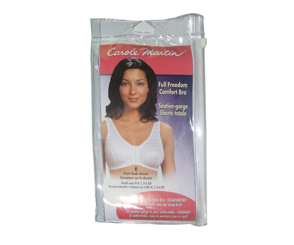 Carole martin soutien-gorge confort liberté totale (1 unité, 36, noir) - full freedom comfort bra (1 unit, 36, black)
