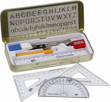 Oxford ensemble de g om trie oxford - mathematical instruments set (1 kit)