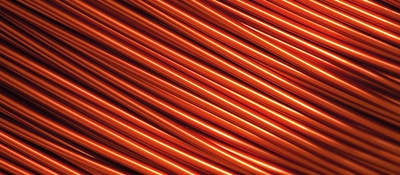 A close-up image of hundreds of electrical wires. 