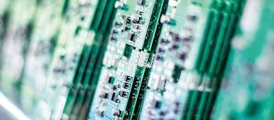 Close-up of a circuit board