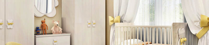 Baby nursery with children’s furniture