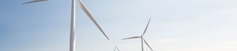 The Clyde Wind Farm in the Southern Uplands of Scotland near Biggar.