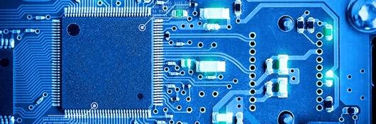 Circuit board close-up