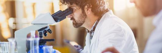 Scientist working in a laboratory