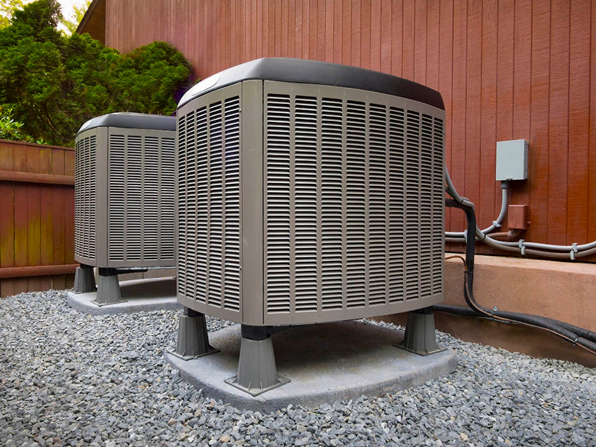 Residential HVAC Unit.