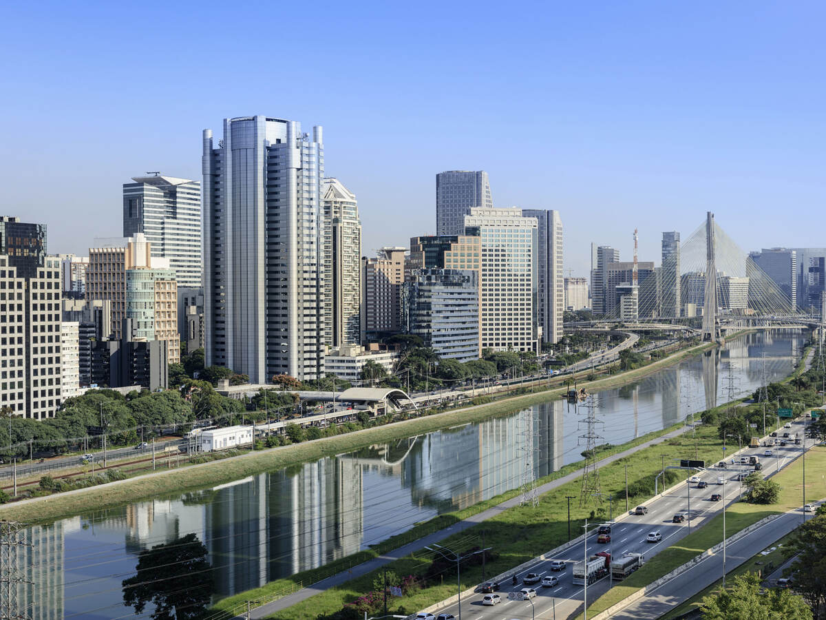 Sao Paulo skyline