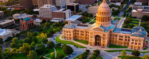 Austin, Texas capitol building