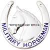 U.S. ARMY MILITARY HORSEMAN IDENTIFICATION BADGE