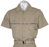 U.S. NAVY MALE SERVICE KHAKI SHIRT