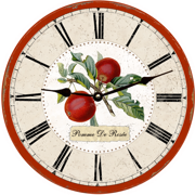 red-apple-wall-clock