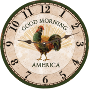 country-wall-clock-rooster