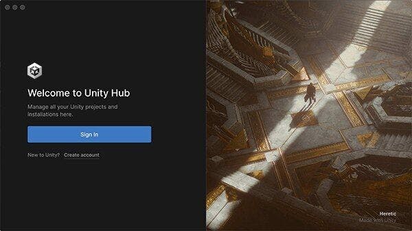 Unity Hub