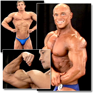 2008 NPC Junior National Championships Men's Backstage Posing Part 1